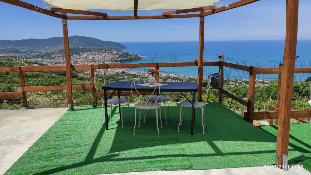 Una Terrazza Sul Mare Agropoli Dış mekan fotoğraf