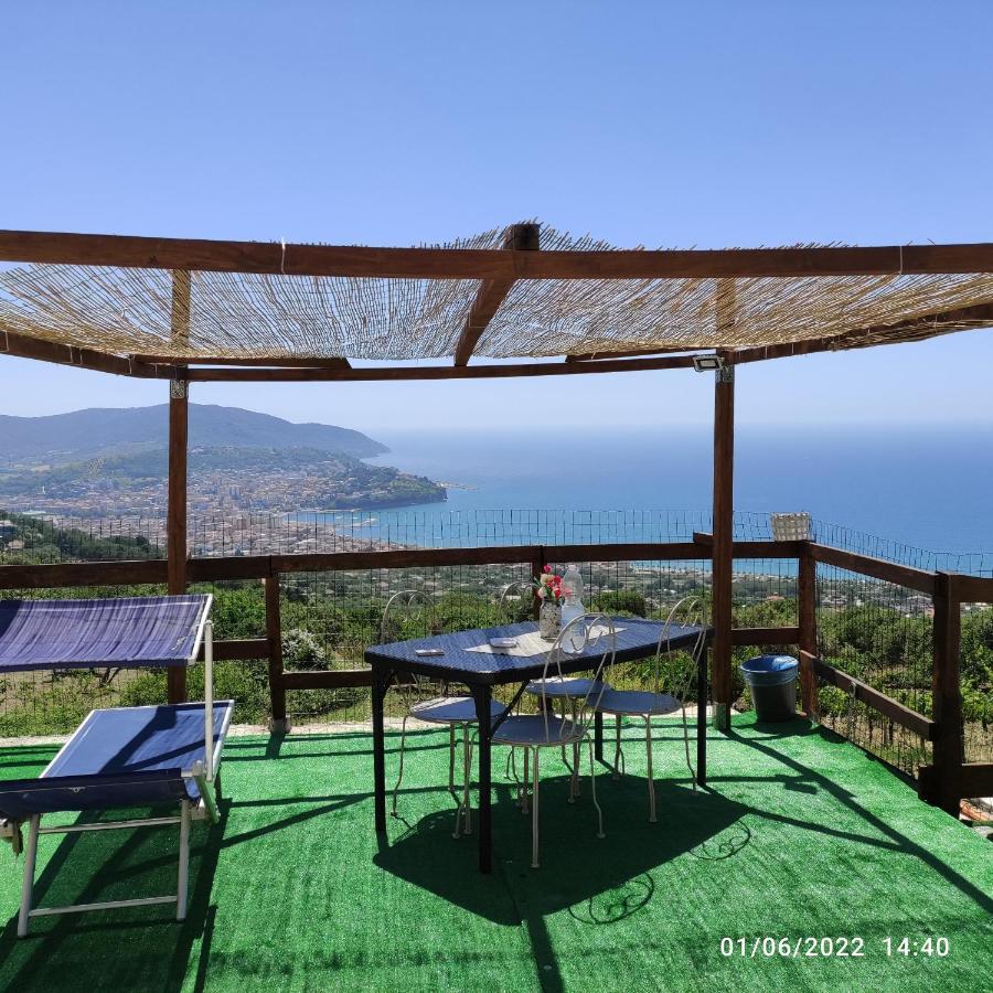 Una Terrazza Sul Mare Agropoli Dış mekan fotoğraf