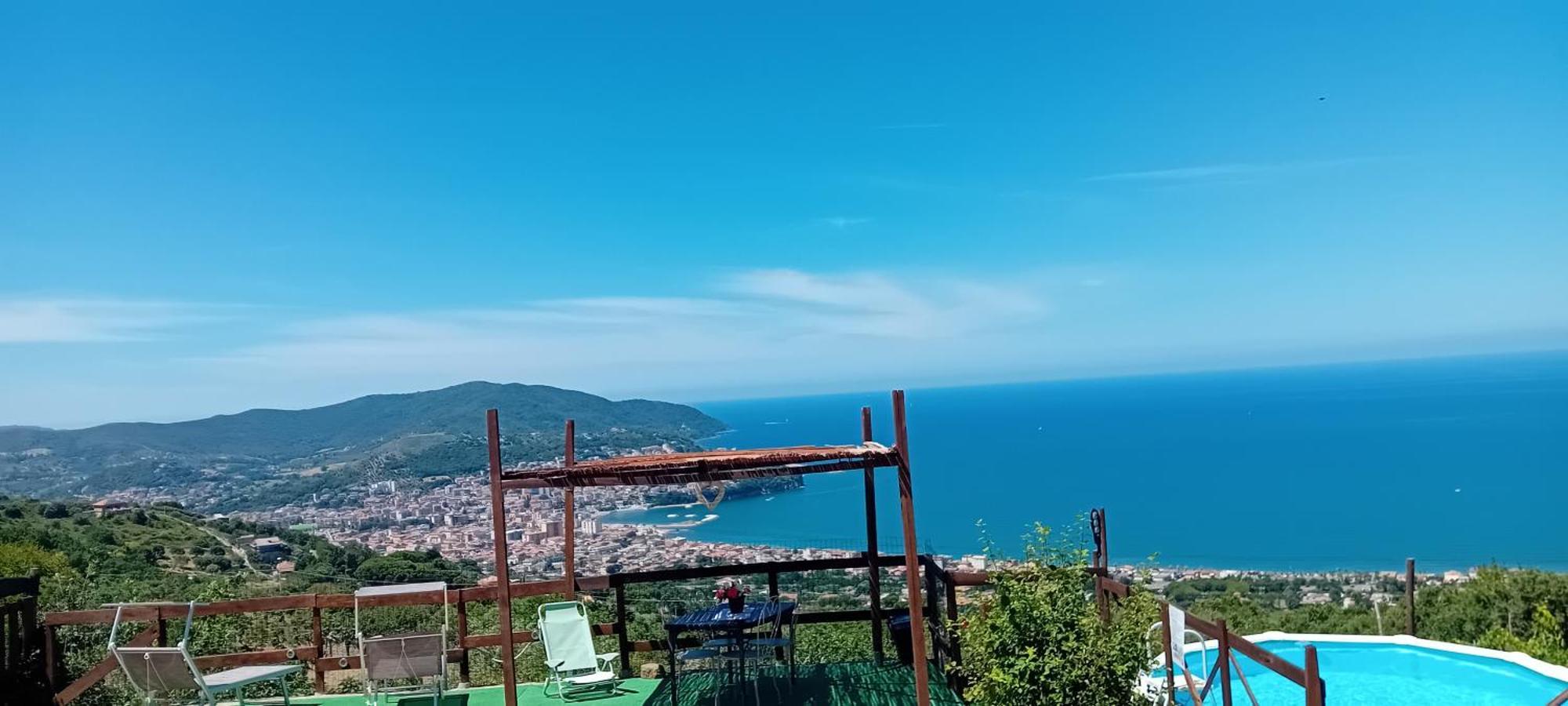 Una Terrazza Sul Mare Agropoli Dış mekan fotoğraf